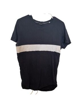 Jack & Jones Men's Black White Striped Shirt